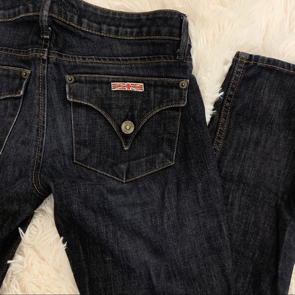 Hudson Carly Flap Pocket Straight Jeans - Picture 7 of 13